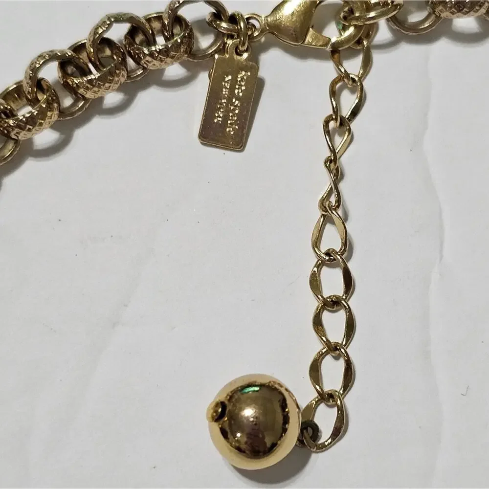 Kate Spade Chunky Beaded Neutral Statement Necklace‎